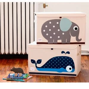 3 Sprouts Aufbewahrungskiste In Blau – Bild 2