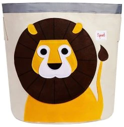 3 Sprouts Aufbewahrungskorb Faltbar, Löwe, 45 X 43 Cm
