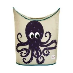 3 Sprouts Aufbewahrungskorb Groß In Schwarz