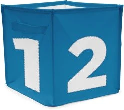 ACHOKA® Aufbewahrungsbox Würfel - Blau