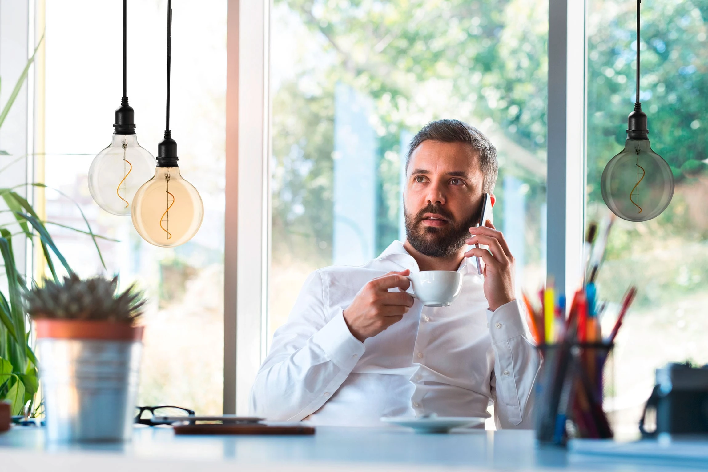 AMARE 3er Set Designleuchte Glow Batteriebetrieben KENNZEICHNUNG NICHT ERFORDERLICH In Smoky, Klar, Gold – Bild 4