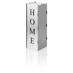 AMARE Garten Windlicht Und Podest Im Home Design In Silber