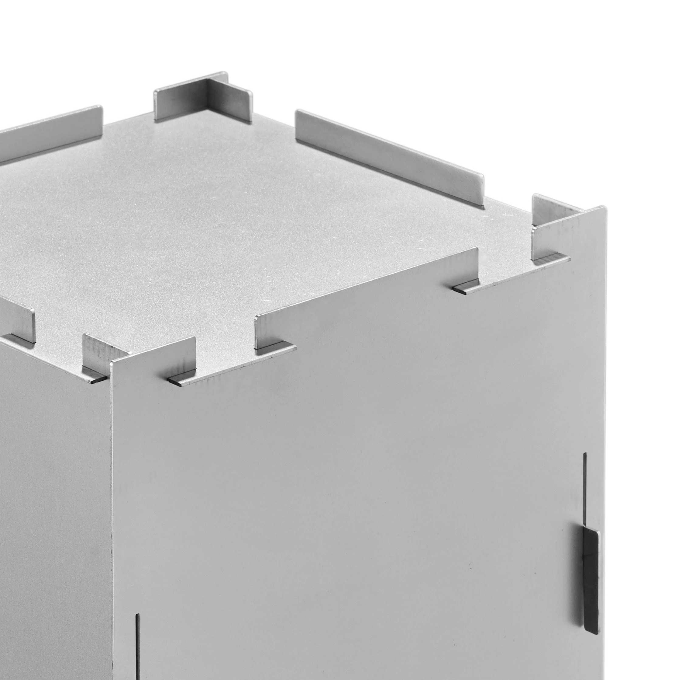 AMARE Garten Windlicht Und Podest Im Welcome Design In Silber – Bild 6