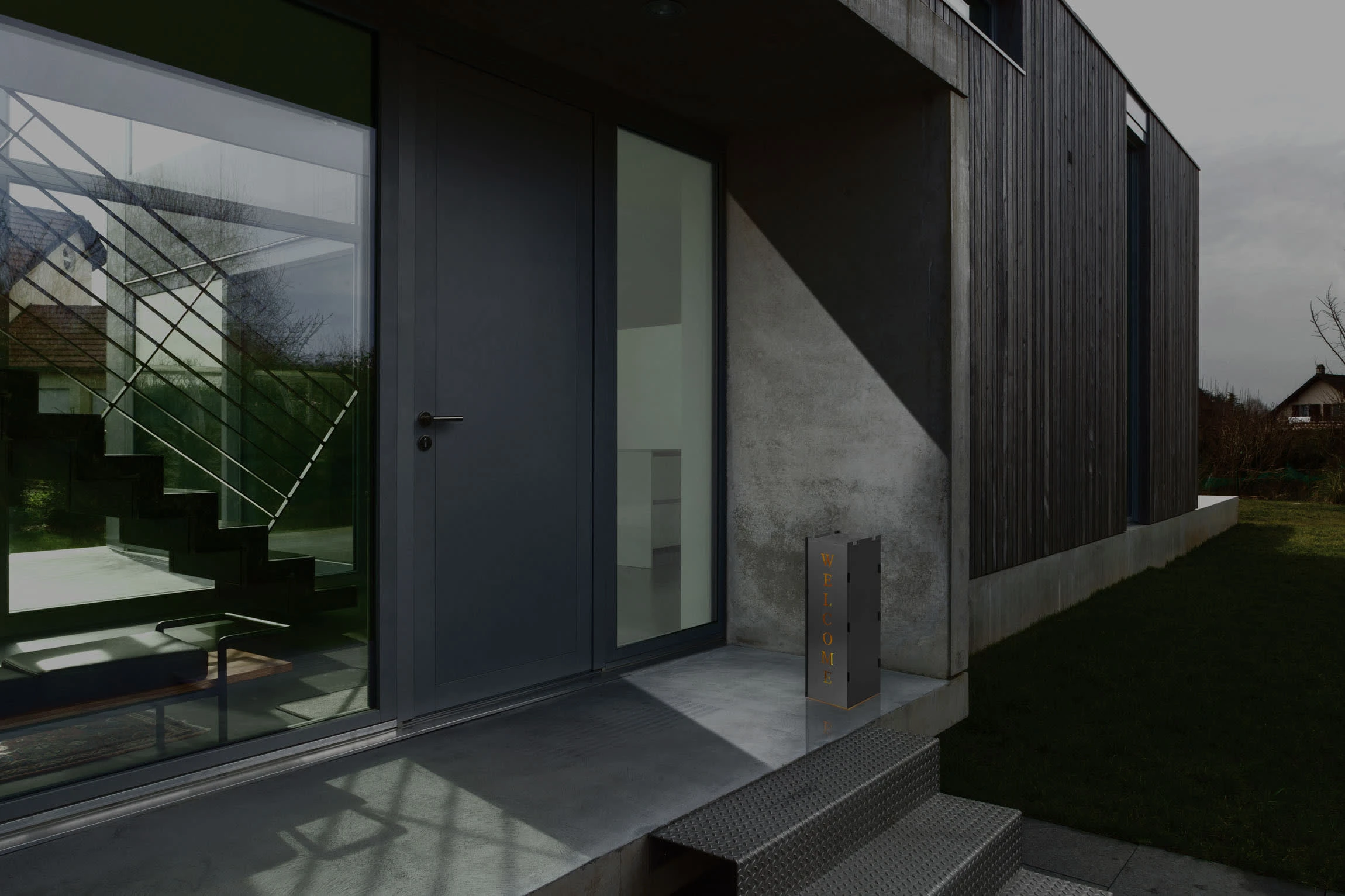 AMARE Garten Windlicht Und Podest Im Welcome Design In Silber – Bild 9