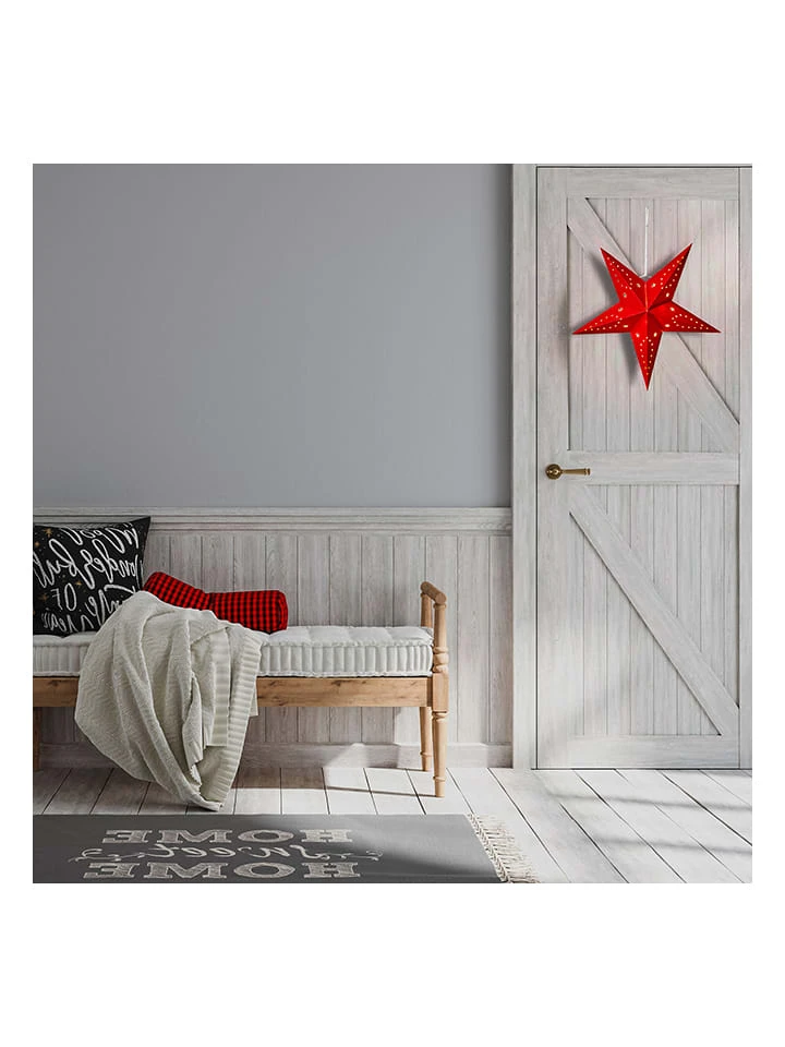 AMARE LED-Papierstern In Rot - (B)45 X (H)45 Cm – Bild 2