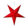 AMARE LED-Papierstern In Rot - (B)60 X (H)60 Cm