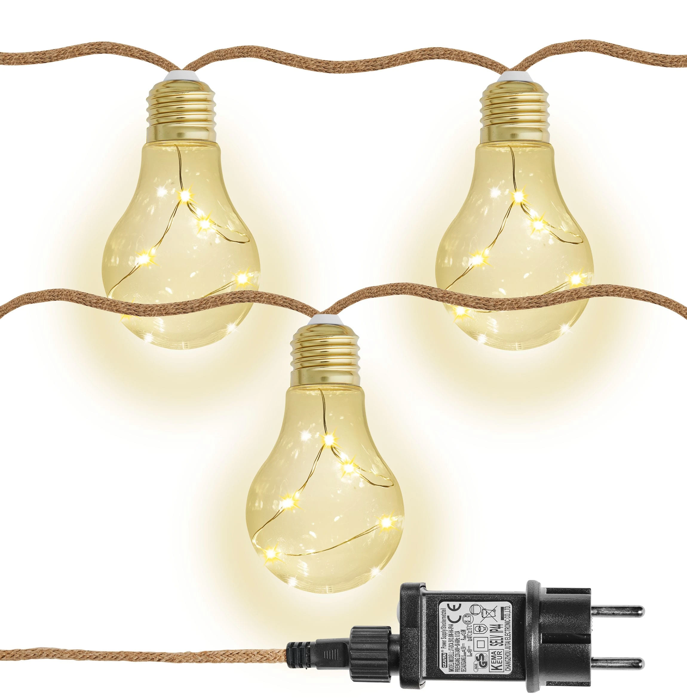 AMARE Retro Lampen Globe EEK G In Warmweiß – Bild 2