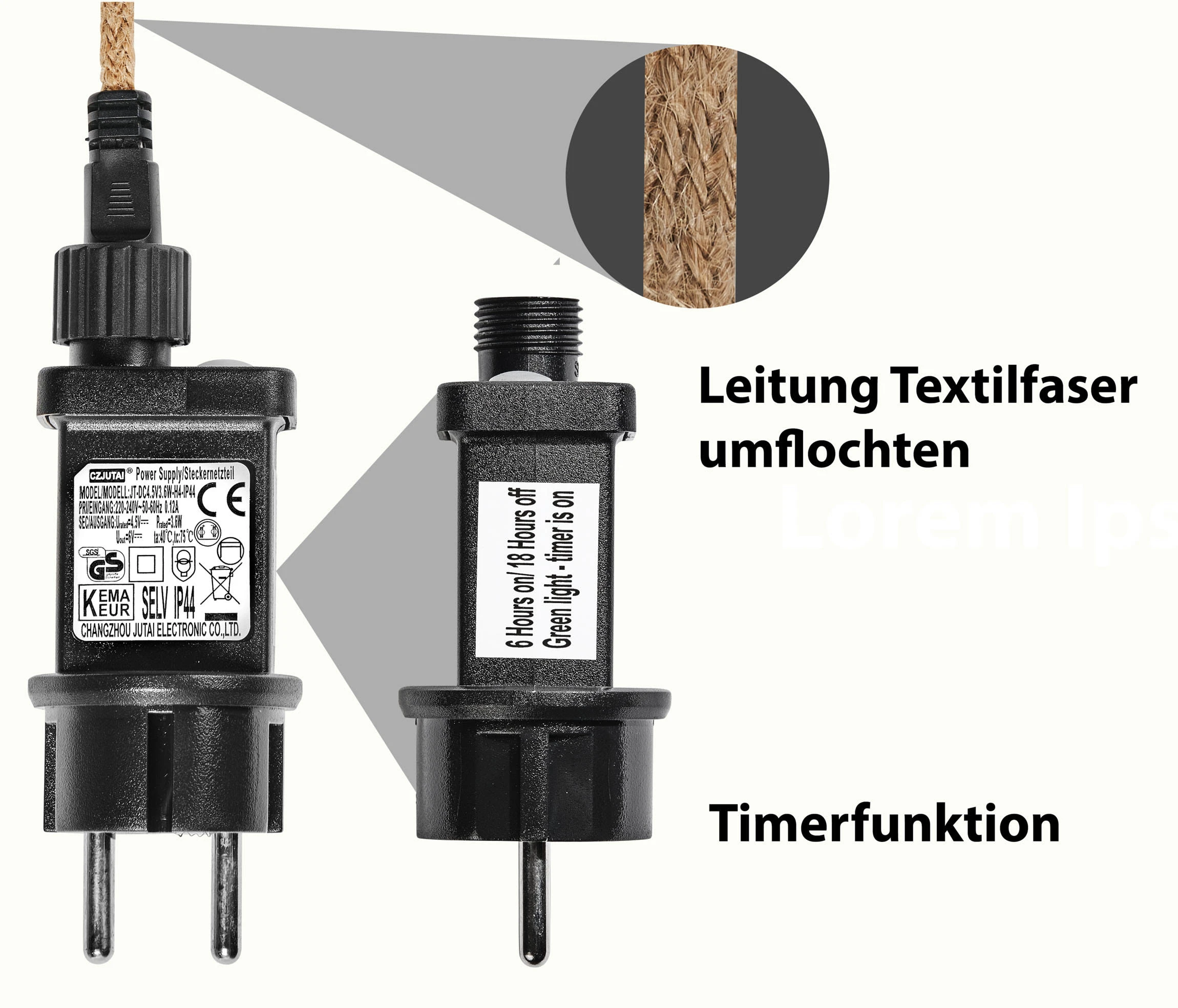 AMARE Retro Lampen Globe EEK G In Warmweiß – Bild 4