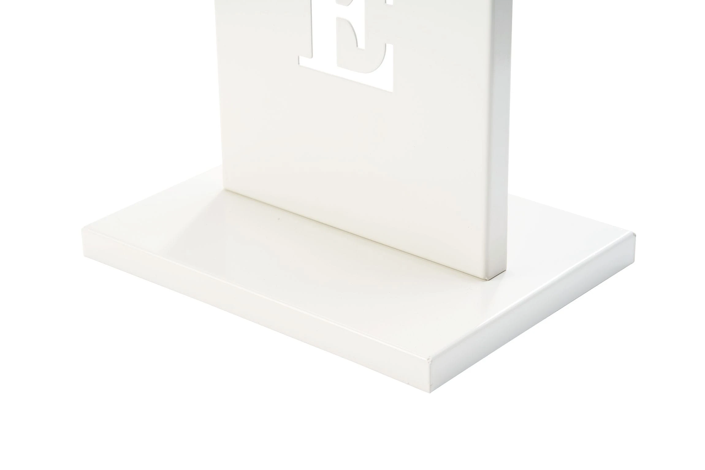 AMARE Stahl Standschild Welcome In Weiß – Bild 6