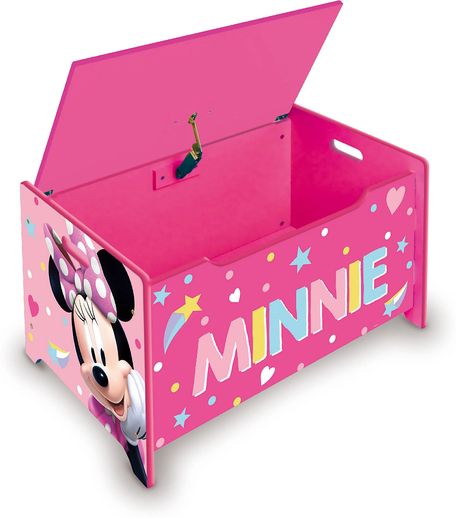 ARDITEX Aufbewahrungsbox Minnie Mouse, Holz, 62x40x37 Cm – Bild 2