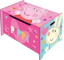 ARDITEX Aufbewahrungsbox Peppa Pig, Holz, 62x40x37 Cm