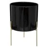 Atmosphera Créateur D'intérieur Blumentopf In Schwarz