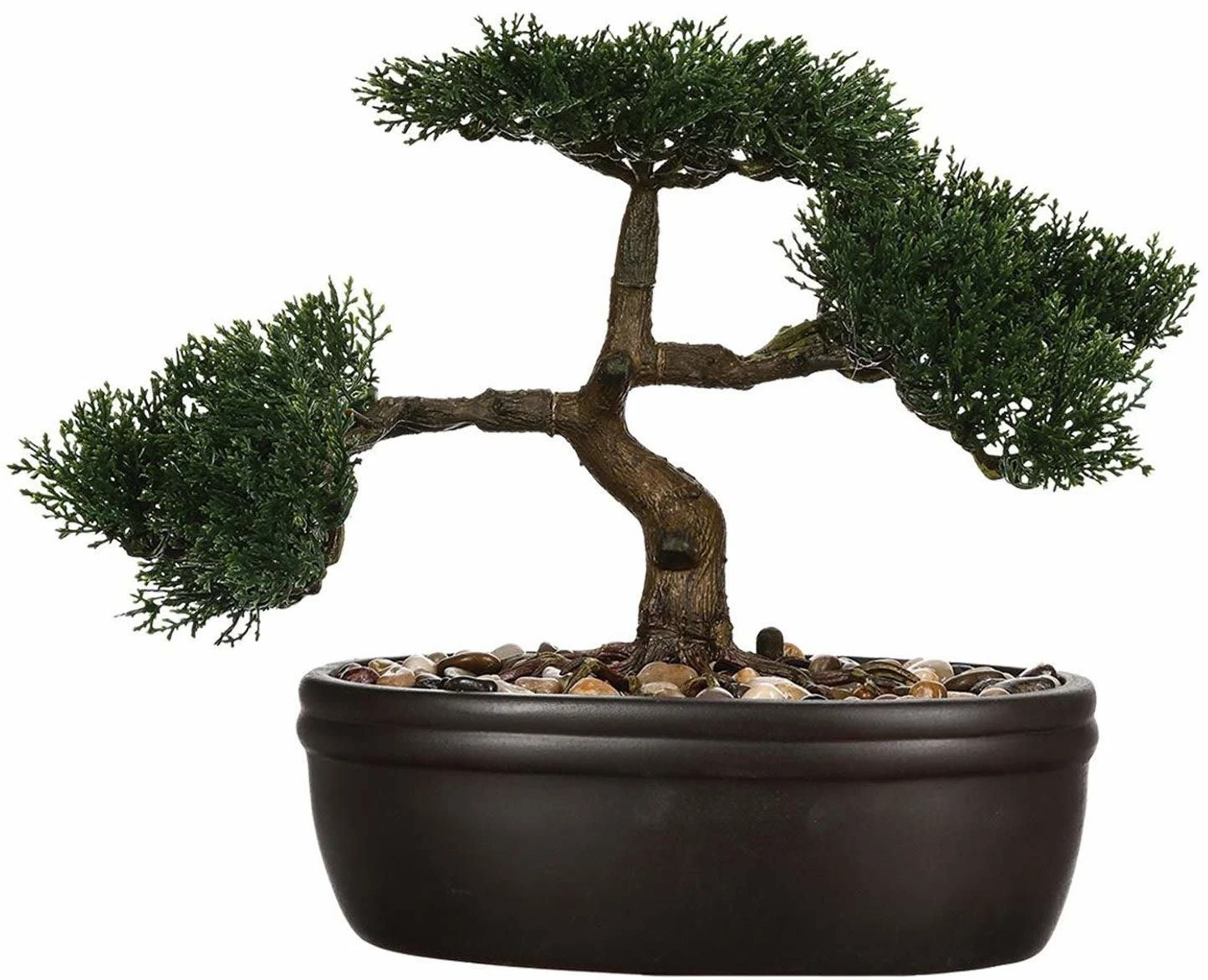 Atmosphera Créateur D'intérieur Bonsai Kunstpflanze In Schwarz – Bild 3