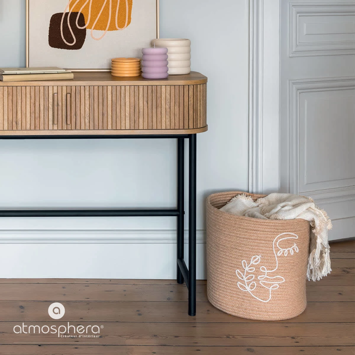Atmosphera Créateur D'intérieur Deko-Körbe In Beige – Bild 2
