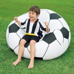 Bestway Aufblasbarer Fußballsessel