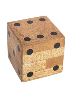 Bizzotto Dekofigur In Hellbraun - (L)10,5 X (B)10,5 X (H)10,5 Cm