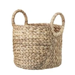 Bloomingville Korb Wasserhyanzinthe Mit Runden Henkel 28 Cm