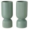 Boltze 2er-Set: Vasen "Gino" In Grün