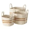 Boltze 3er-Set: Körbe "Marly" In Creme