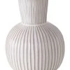 Boltze Vase "Deborah" In Weiß - (H)25 X Ø 18 Cm
