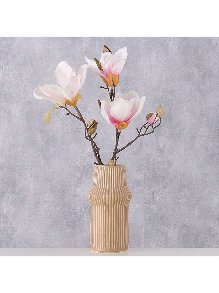 Boltze Vase "Gony" In Beige - (H)18 Cm – Bild 3