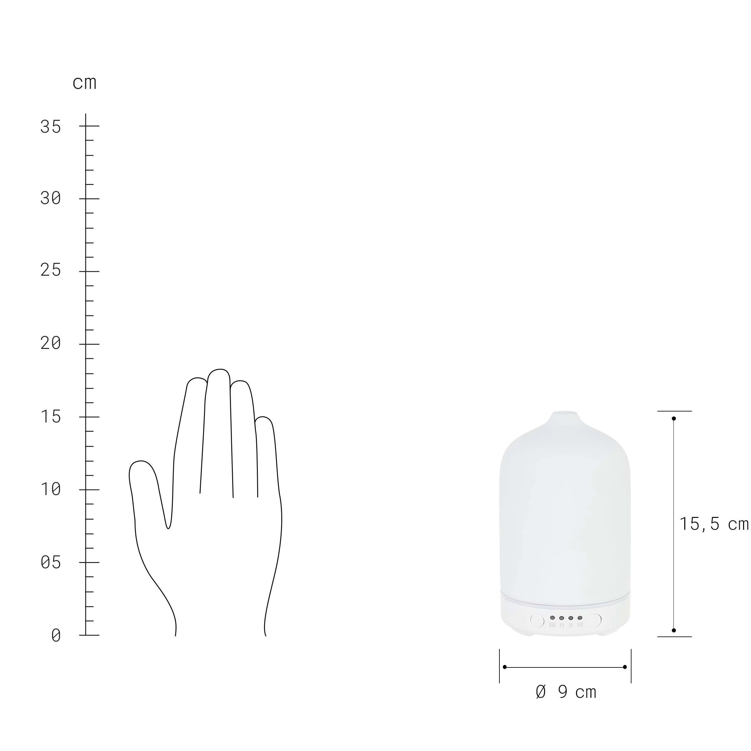 Butlers Aroma Diffuser Höhe 16cm CLOUD NINE In Weiß – Bild 3