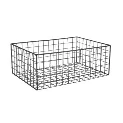 Butlers Aufbewahrungskorb Rechteckig L 34 X B 24cm DEPOSIT In Schwarz