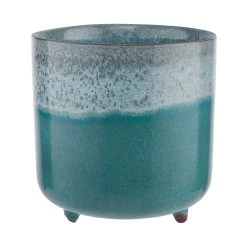 Butlers Blumentopf Mit Füßen Ø14cm TIDE In Blau