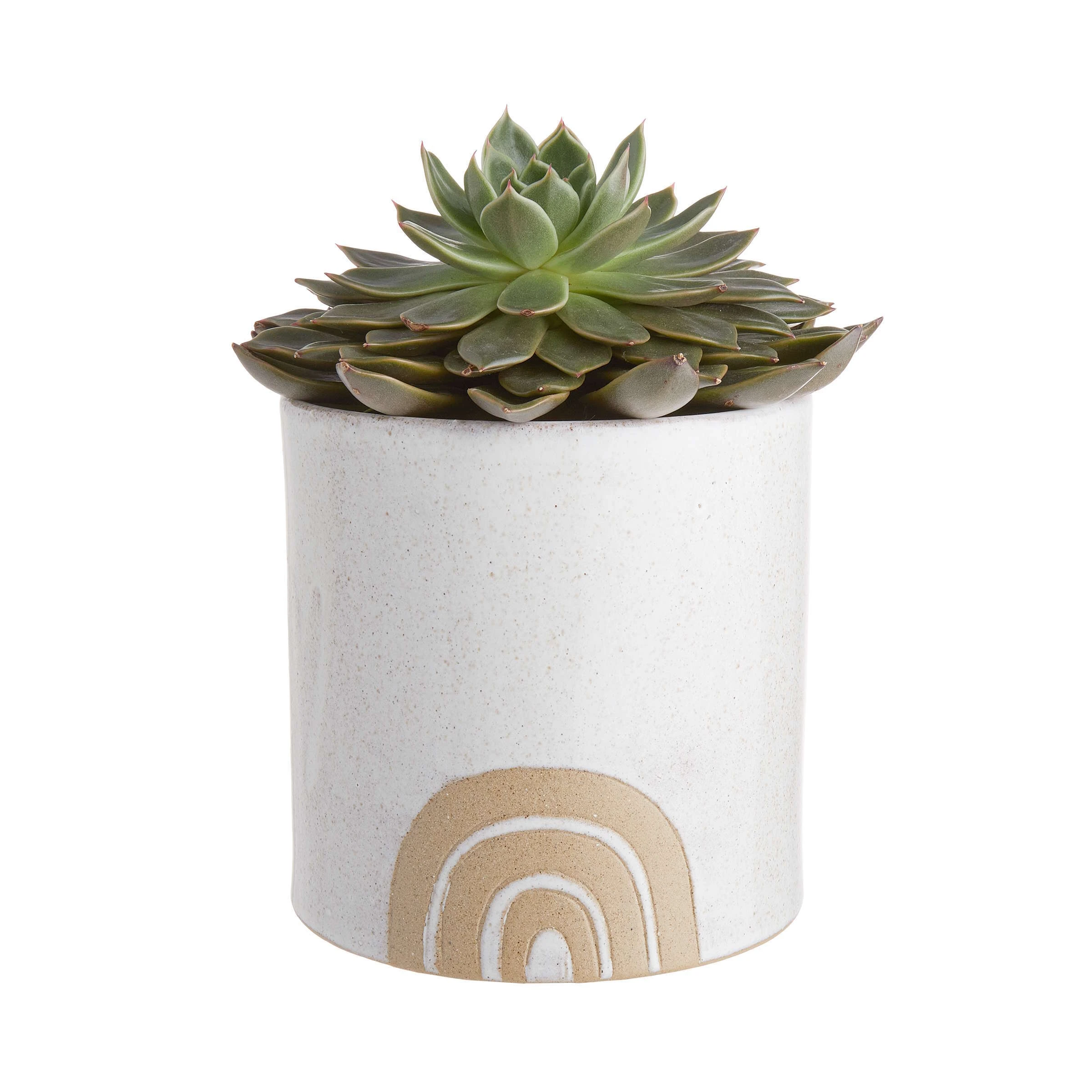 Butlers Blumentopf Ø15cm OVER THE RAINBOW In Weiß-Beige – Bild 2