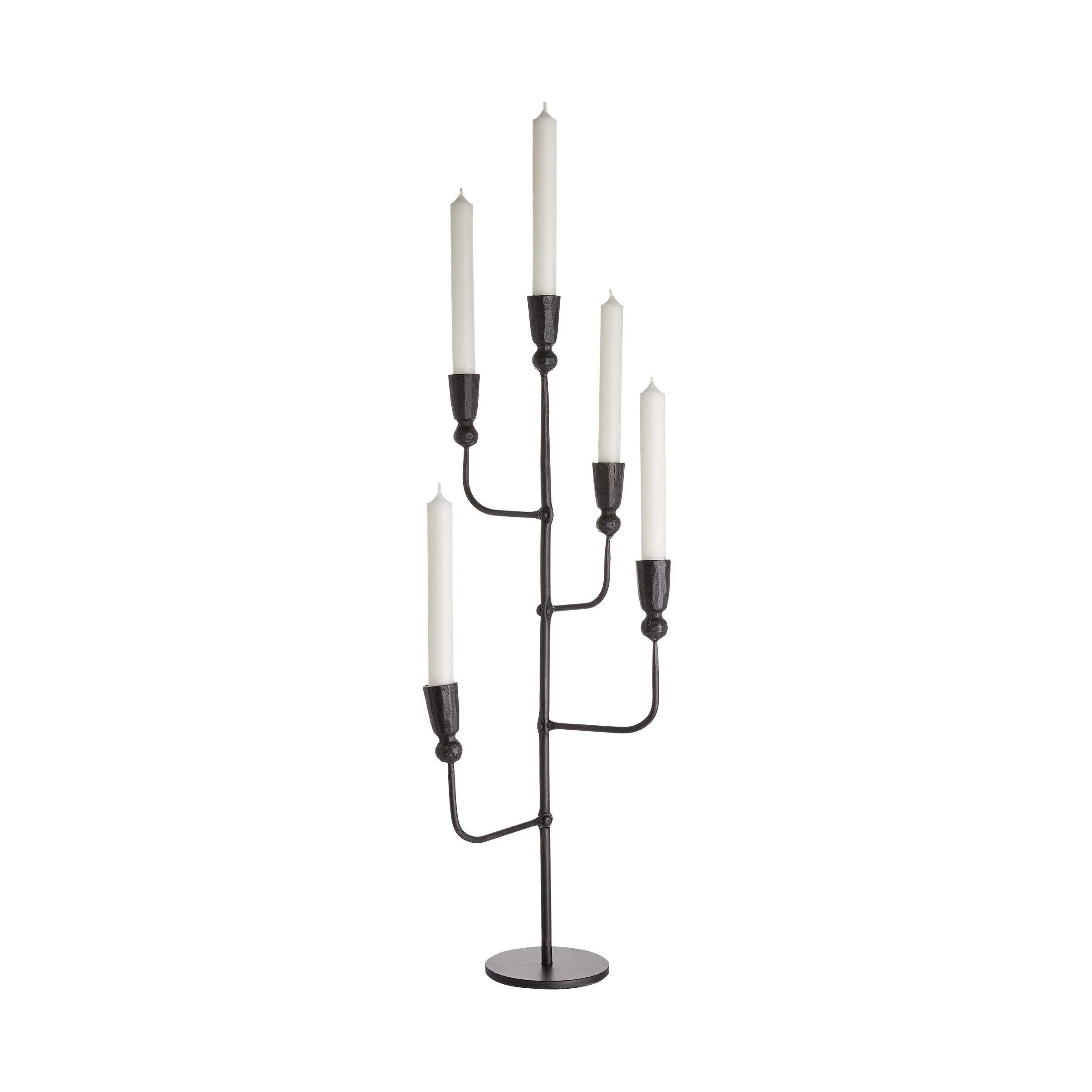 Butlers Kerzenhalter Für 5 Kerzen RUST In Braun – Bild 2