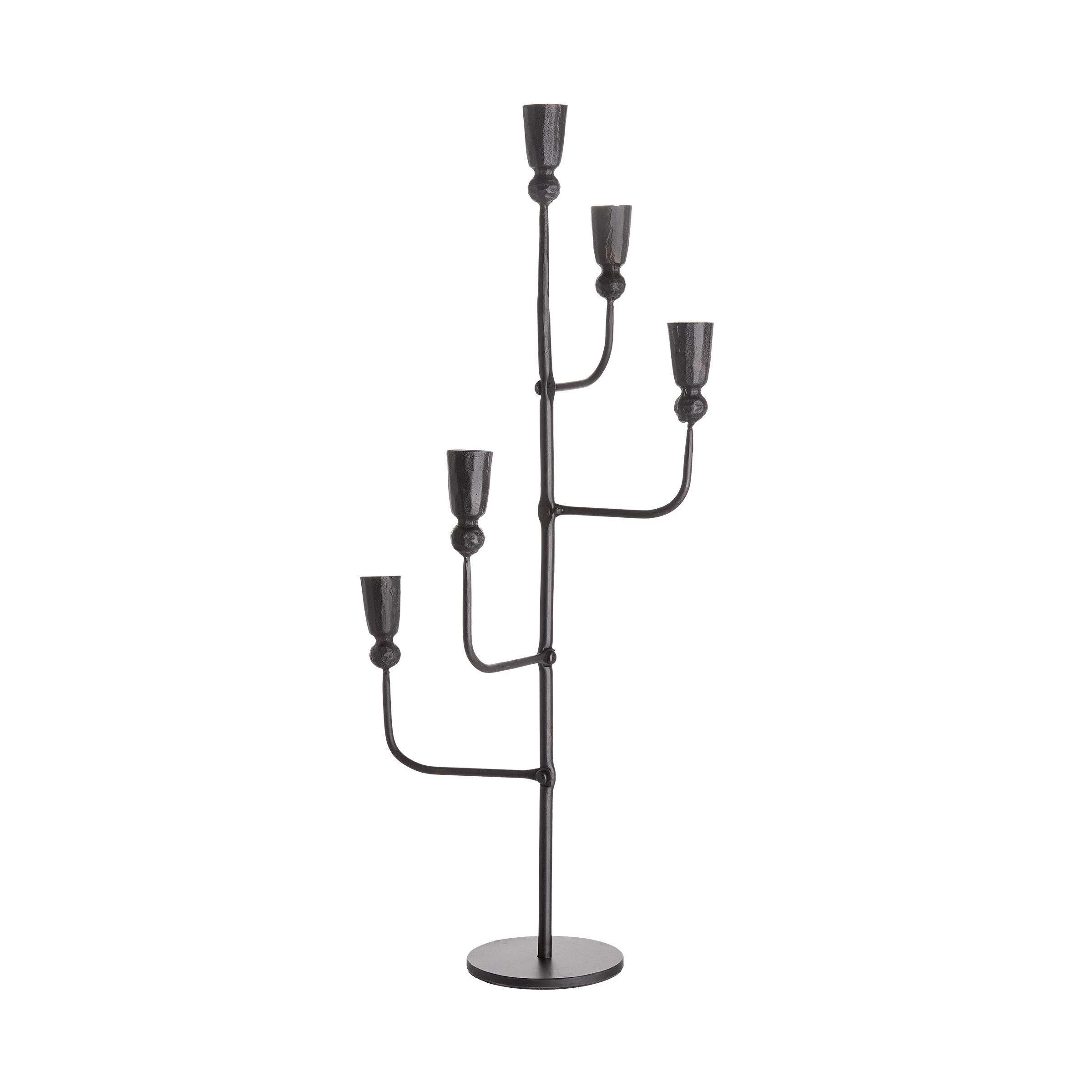 Butlers Kerzenhalter Für 5 Kerzen RUST In Braun – Bild 4