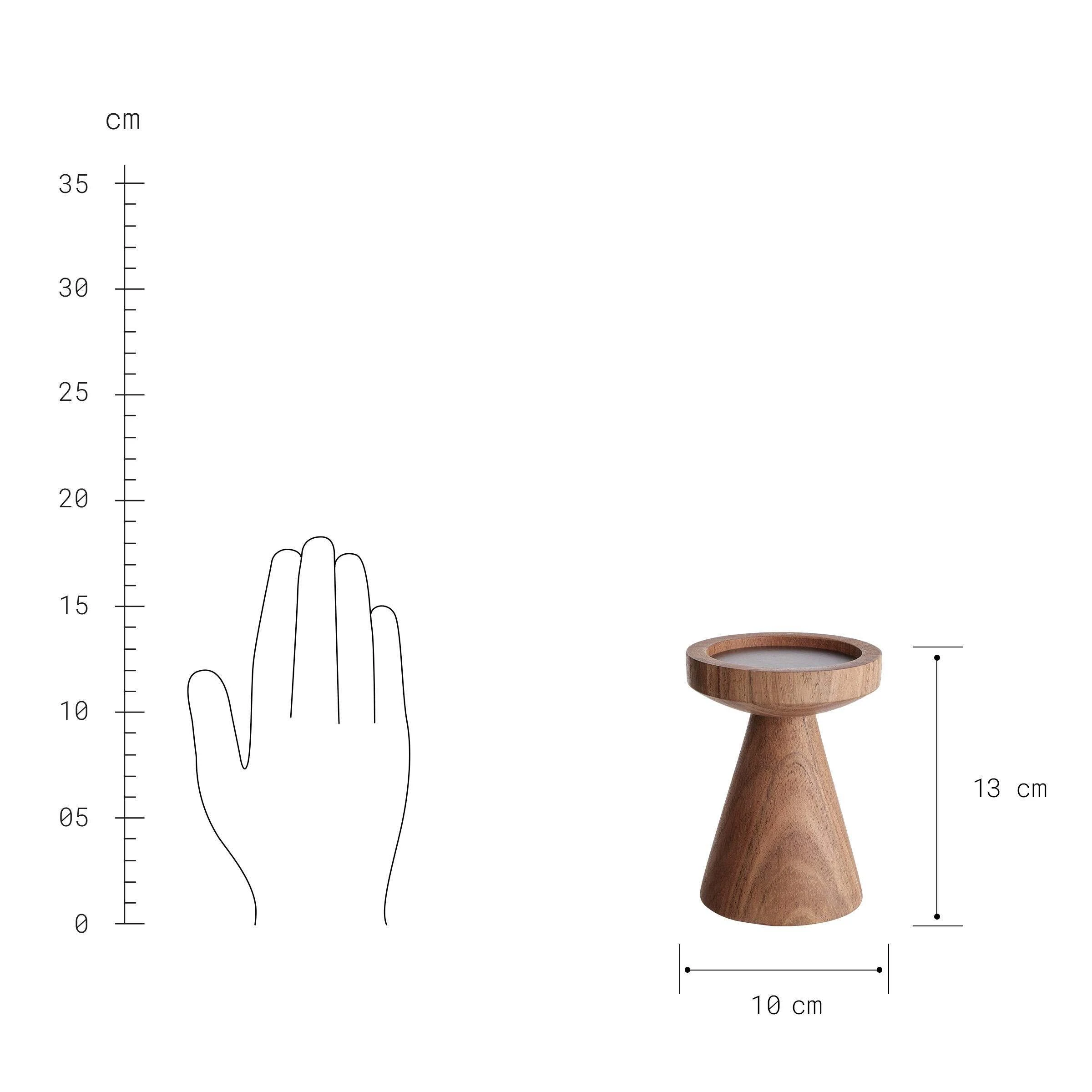 Butlers Kerzenhalter-Set 2-tlg. ACACIA In Braun – Bild 7