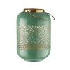 Butlers Laterne Höhe 30cm EMILIE In Mint-Gold