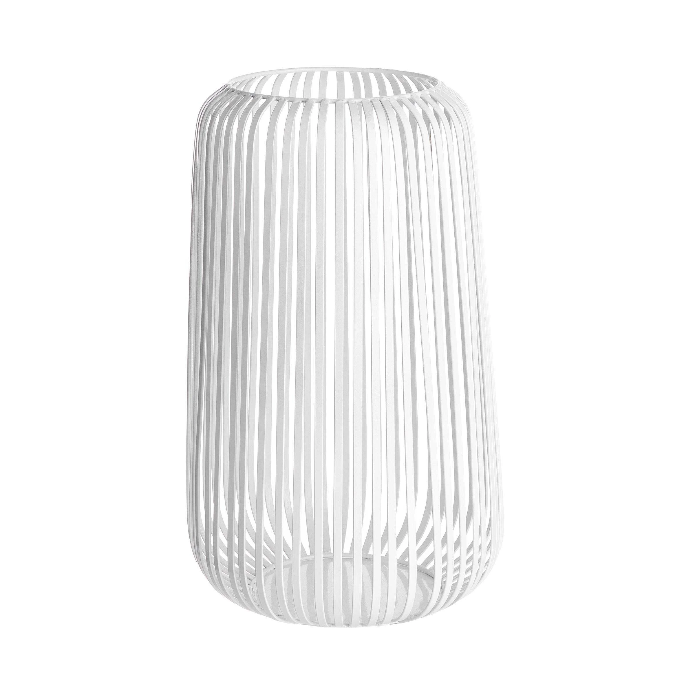 Butlers Laterne Höhe 36cm COCOON In Weiß