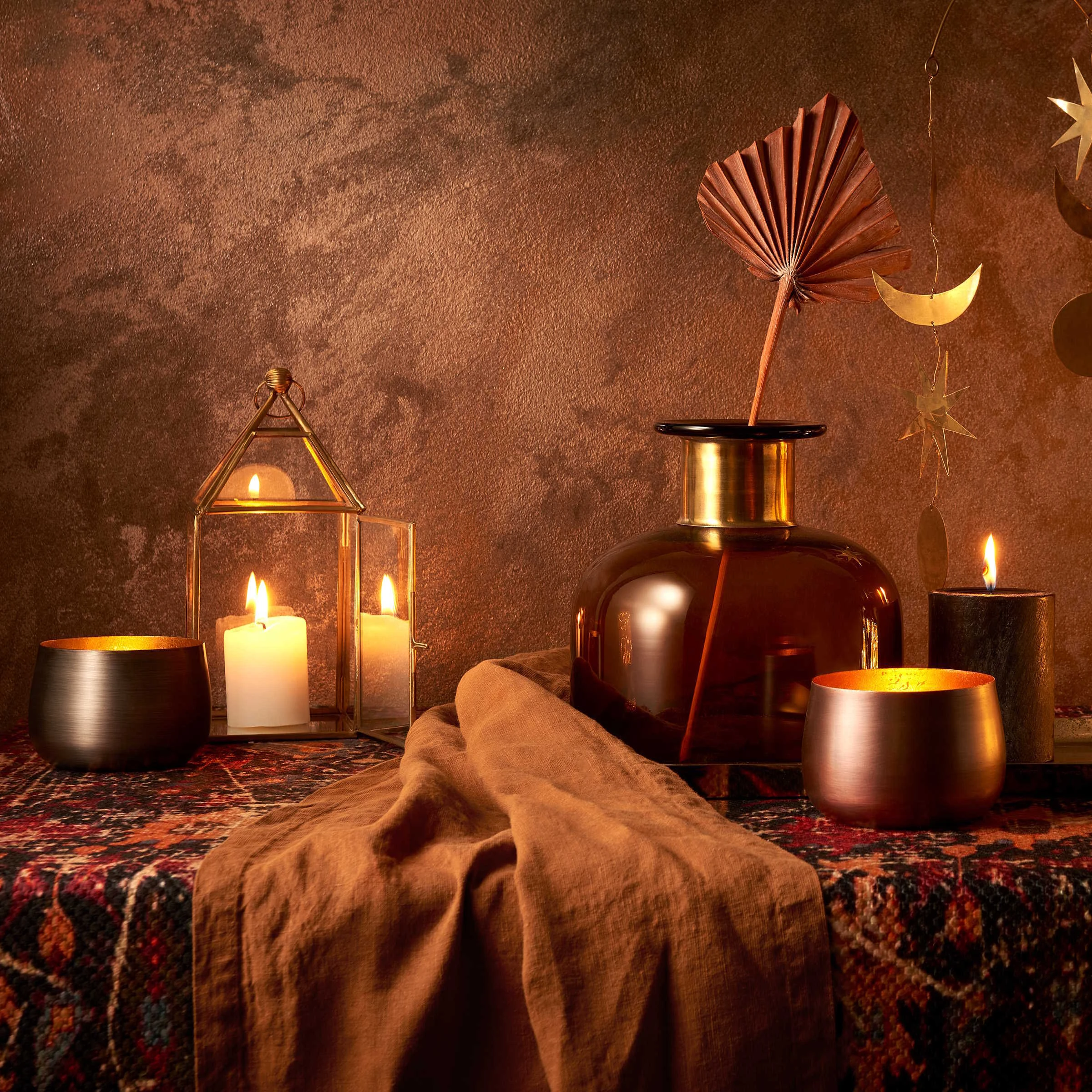 Butlers Teelichthalter Höhe 7cm DUSK In Bronze – Bild 6