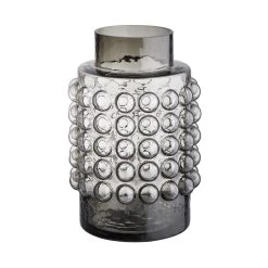 Butlers Vase Höhe 35cm BUBBLE In Grau