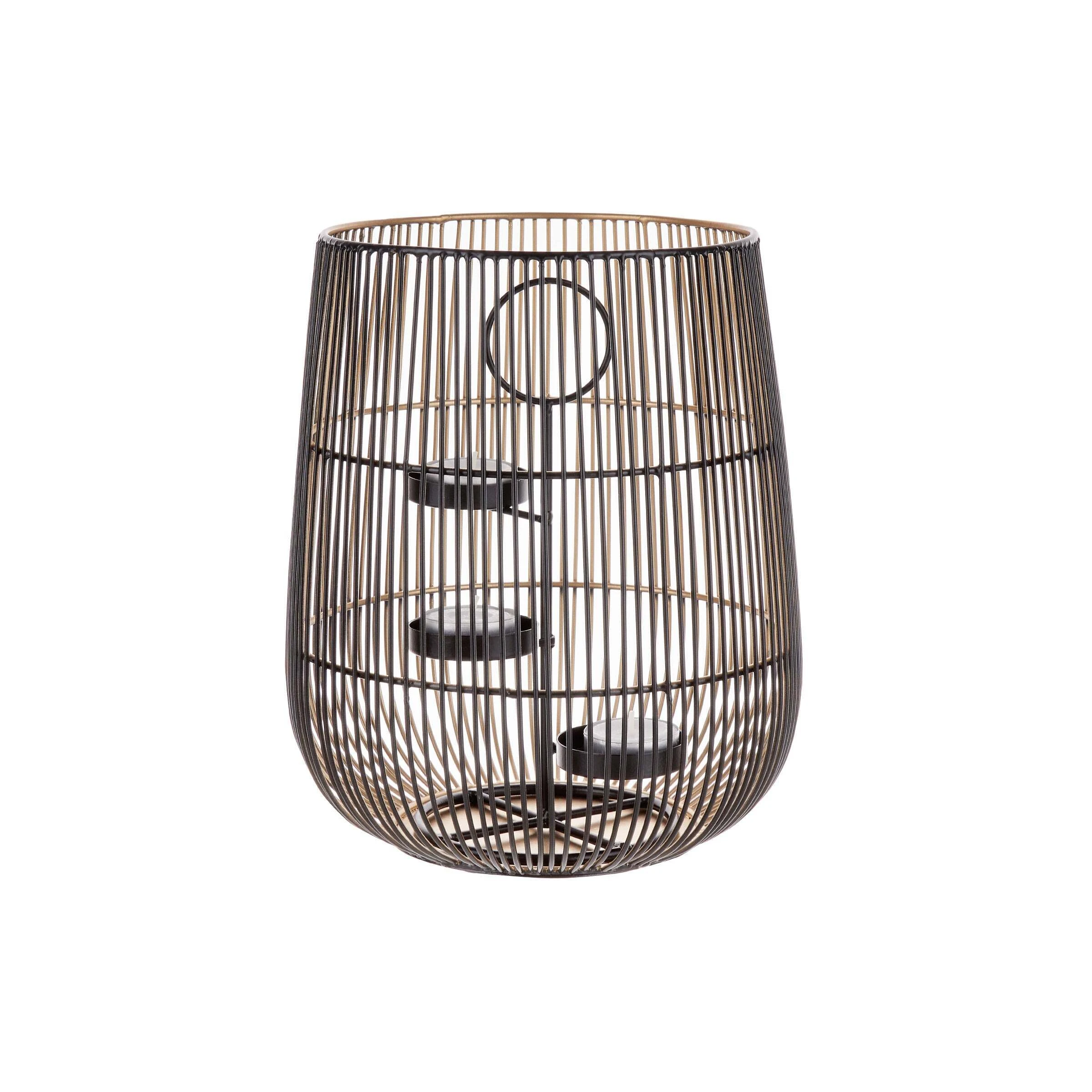 Butlers Windlicht Mit Einsatz Höhe 25cm YOKO In Schwarz – Bild 3