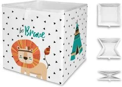 Butter Kings Aufbewahrungsbox Löwe, Faltbar