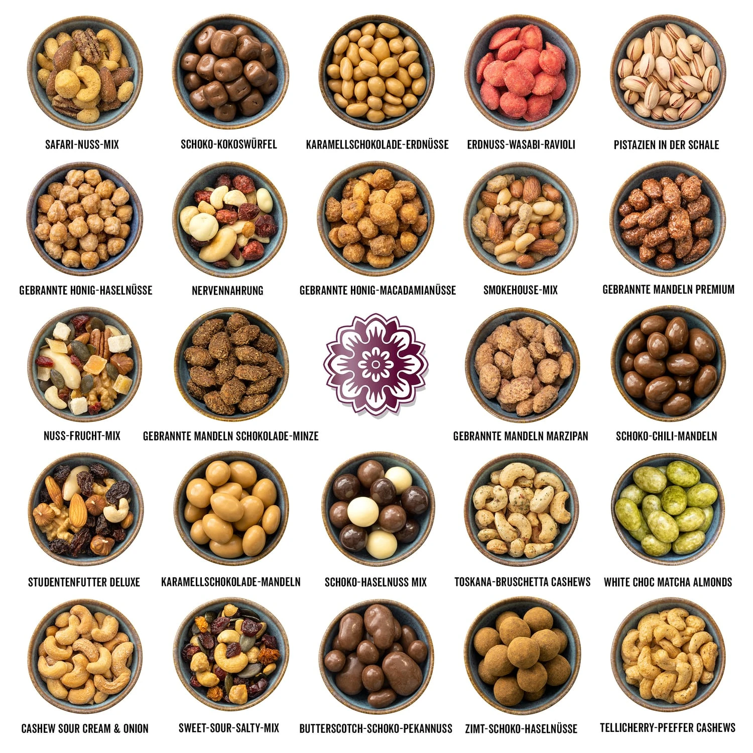 CORASOL Premium Nuss-Mix Adventskalender XL Mit 24 Nussmischungen – Bild 4