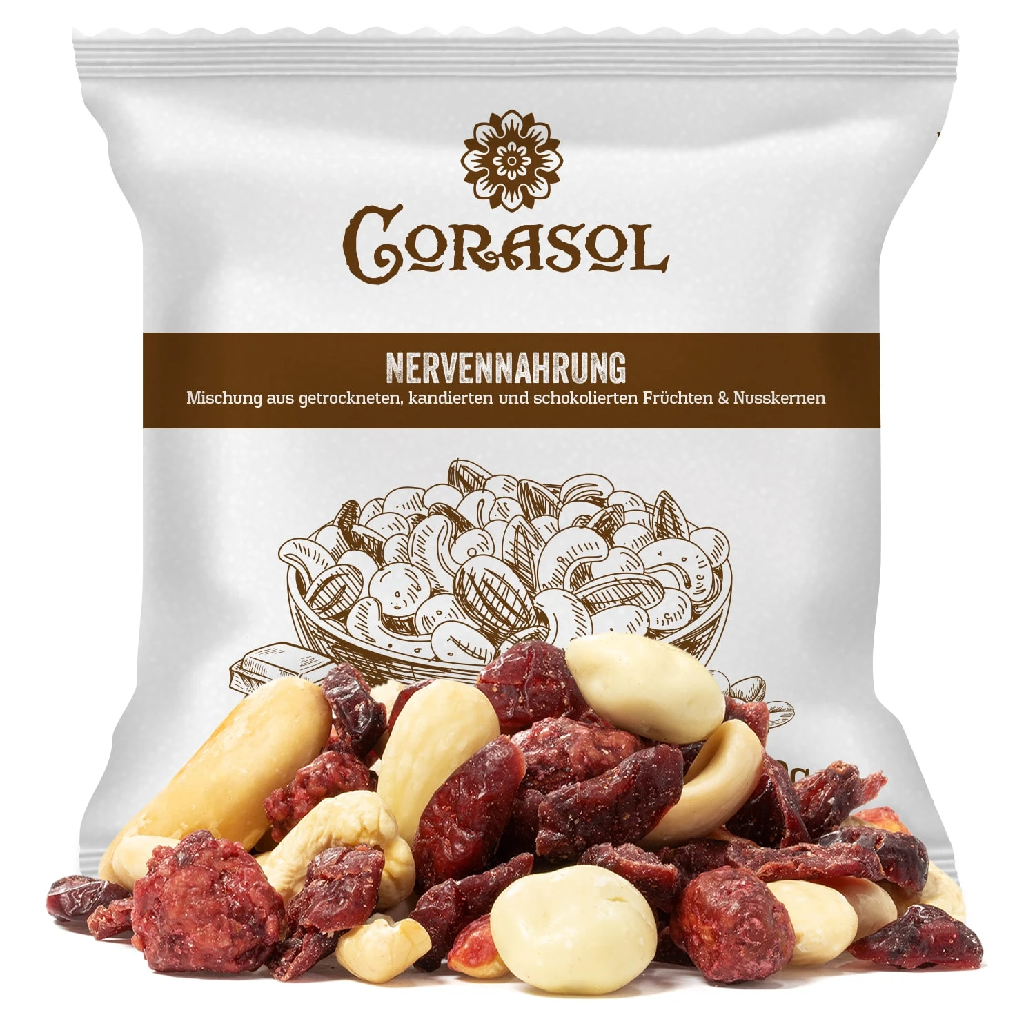 CORASOL Premium Nuss-Mix Adventskalender XL Mit 24 Nussmischungen – Bild 6