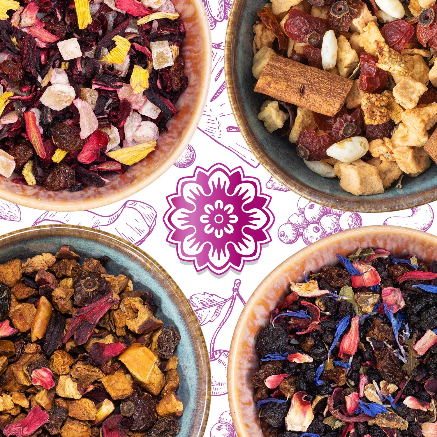 CORASOL Premium Tee Adventskalender 2021 Für Paare Mit 2 X 24 Teemischungen – Bild 5