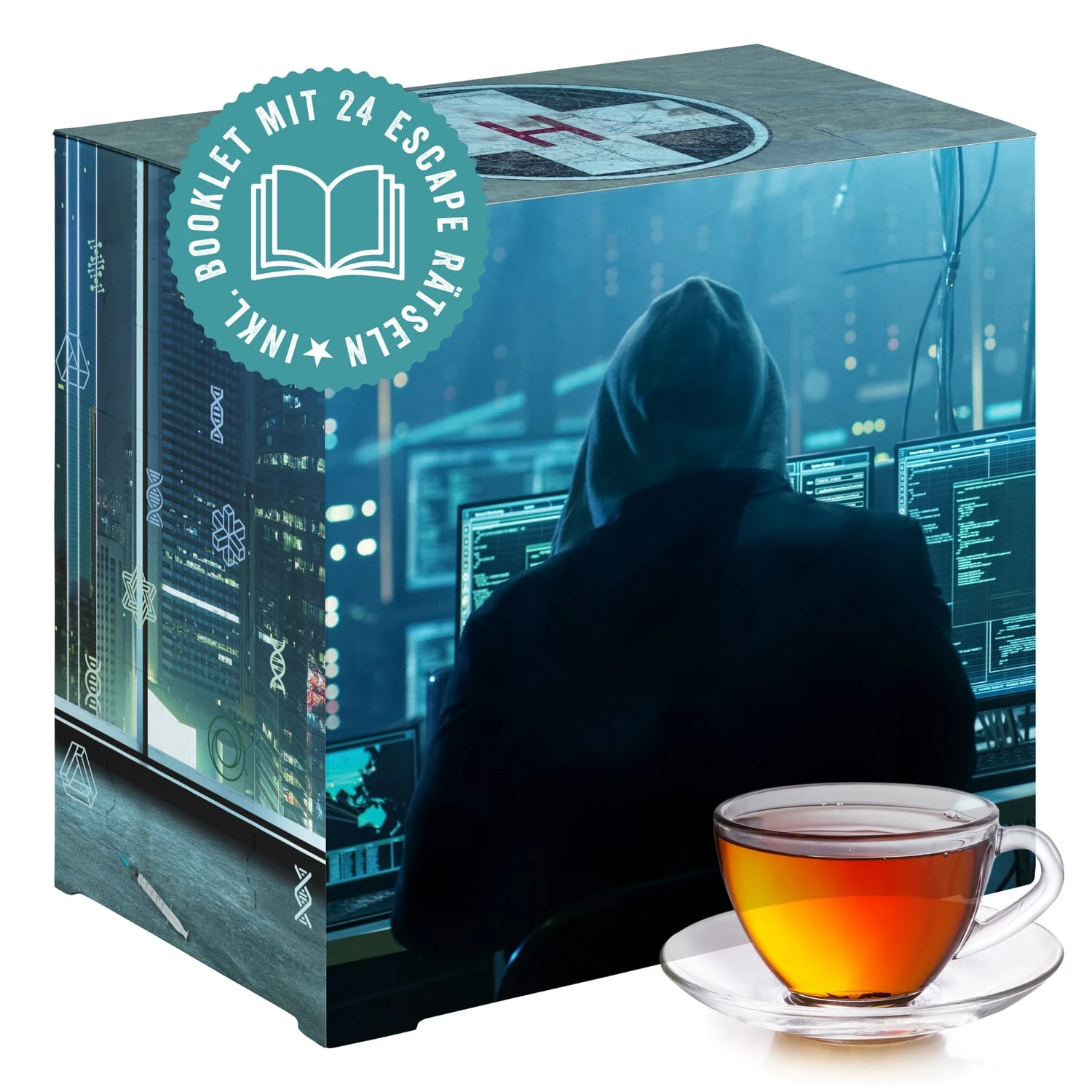 CORASOL Tee & Escape 2 Adventskalender Mit 24 Tees & Escape-Rätsel In Mehrfarbig