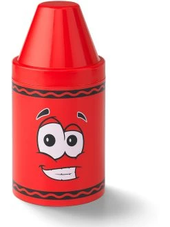 Crayola Aufbewahrungsbox In Rot - (H)30,2 X Ø 14 Cm