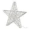 Creativ Home Deko-Stern Mit LED In Silber