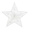 Creativ Home Deko-Stern Mit LED In Silber