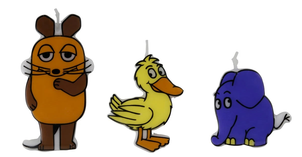 Dr. Oetker 3D Motiv-Kerzen DieMaus, 3.tlg – Bild 5