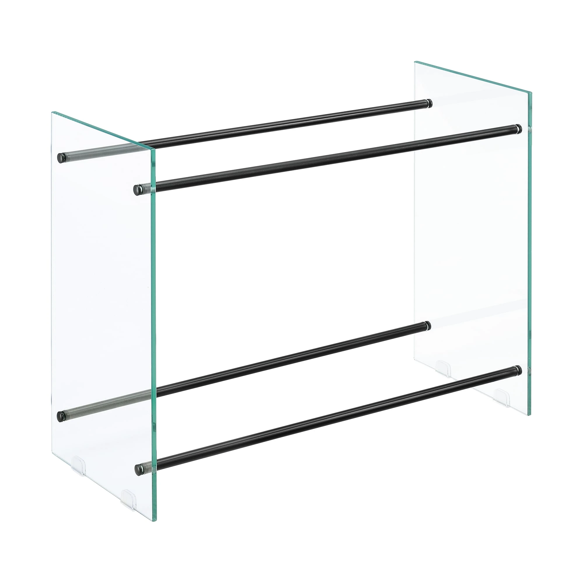 En.casa Kaminholzregal Oshawa In Schwarz (B)80cm (H)60cm – Bild 2