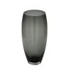 Fink Vase "Africa" In Grau - H. 28 Cm - D. 14 Cm