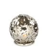 Fink Windlicht "Mola" In Silber - D. 50 Cm