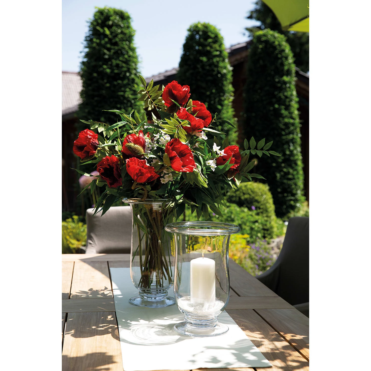 Fink Windlicht "Sintra" In Transparent - H. 40 Cm - D. 24 Cm – Bild 2